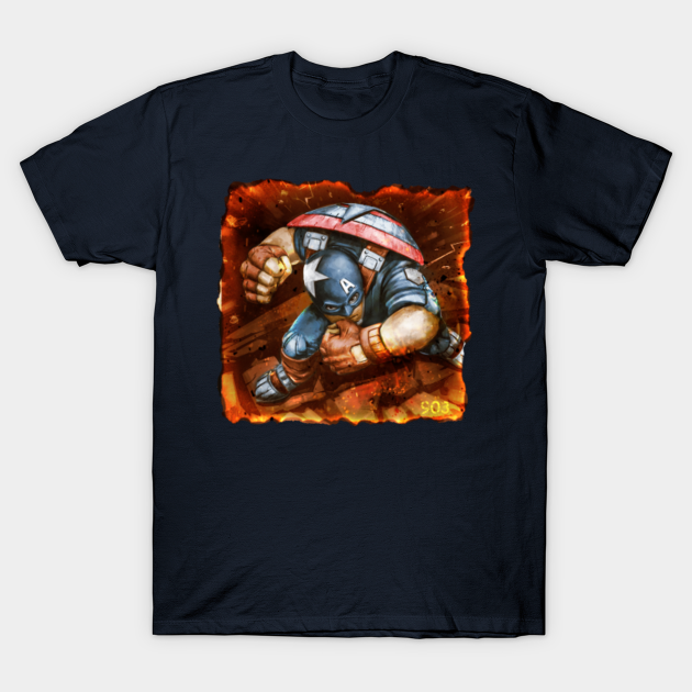 Captain America - Captain America - T-Shirt | TeePublic